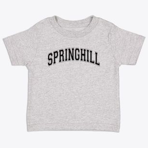 Springhill Elementary School Varsity Arch Toddler T-Shirt