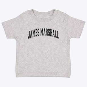 James Marshall Elementary School Varsity Arch Toddler T-Shirt