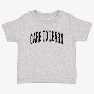 Care To Learn School Varsity Arch Toddler T-Shirt