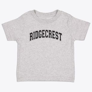 Ridgecrest Elementary School Varsity Arch Toddler T-Shirt