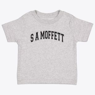 S A Moffett Elementary School Varsity Arch Toddler T-Shirt