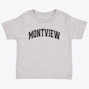 Montview Elementary School Varsity Arch Toddler T-Shirt