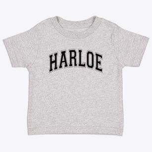 Harloe Elementary School Varsity Arch Toddler T-Shirt