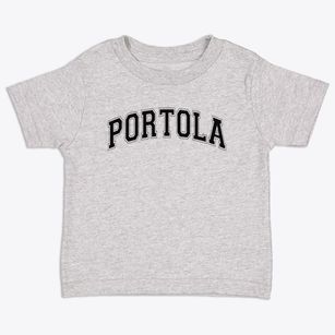Portola Elementary School Varsity Arch Toddler T-Shirt