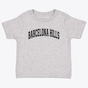 Barcelona Hills Elementary School Varsity Arch Toddler T-Shirt