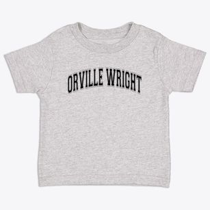 Orville Wright Middle School Varsity Arch Toddler T-Shirt