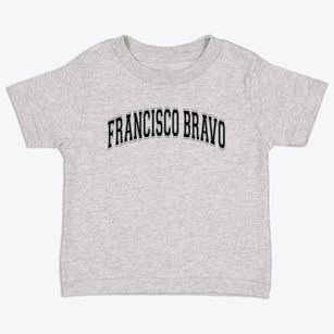 Francisco Bravo Medical School Varsity Arch Toddler T-Shirt