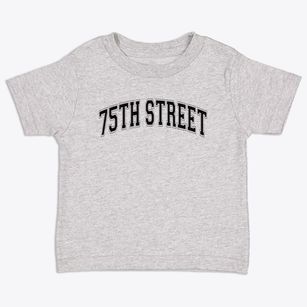 75th Street Elementary School Varsity Arch Toddler T-Shirt
