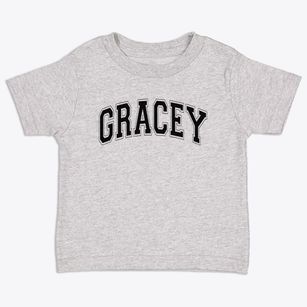 Gracey Elementary School Varsity Arch Toddler T-Shirt