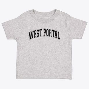 West Portal Elementary School Varsity Arch Toddler T-Shirt