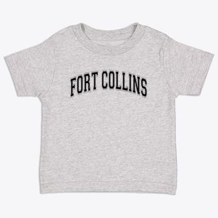 Fort Collins Unified Varsity Arch Toddler T-Shirt