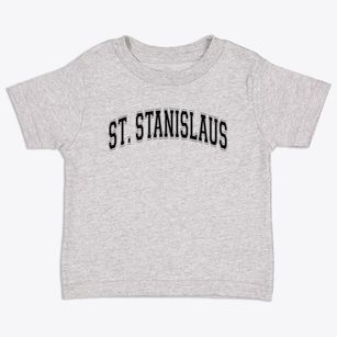 Saint Stanislaus School Varsity Arch Toddler T-Shirt