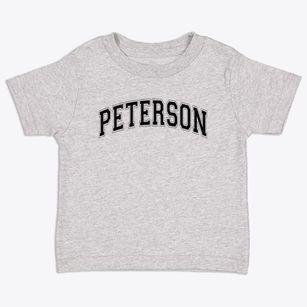 Peterson Elementary School Varsity Arch Toddler T-Shirt