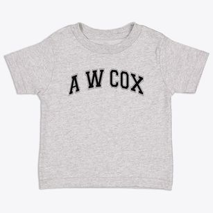 A W Cox Elementary School Varsity Arch Toddler T-Shirt
