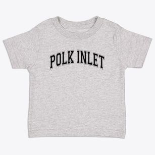 Polk Inlet School Varsity Arch Toddler T-Shirt