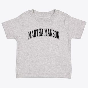 Martha Manson Lower School At Oak Hall Varsity Arch Toddler T-Shirt