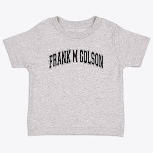 Frank M Golson Elementary School Varsity Arch Toddler T-Shirt