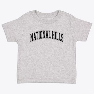 National Hills Elementary School Varsity Arch Toddler T-Shirt