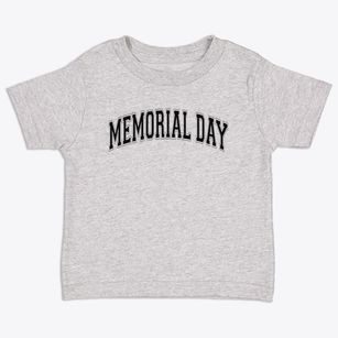 Memorial Day School Varsity Arch Toddler T-Shirt