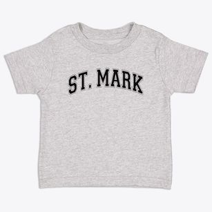 Saint Mark Lutheran School Varsity Arch Toddler T-Shirt