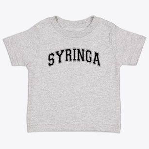 Syringa Elementary School Varsity Arch Toddler T-Shirt