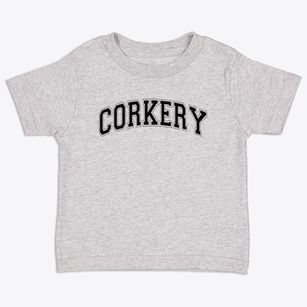 Corkery Elementary School Varsity Arch Toddler T-Shirt