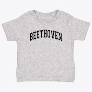 Beethoven Elementary School Varsity Arch Toddler T-Shirt