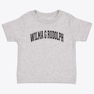 Wilma G Rudolph Learning Center Varsity Arch Toddler T-Shirt
