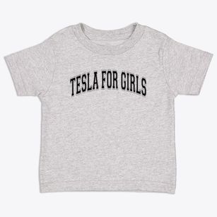 Tesla Alternative School For Girls Varsity Arch Toddler T-Shirt