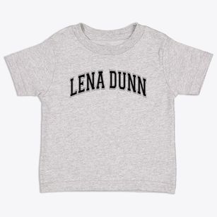 Lena Dunn Elementary School Varsity Arch Toddler T-Shirt