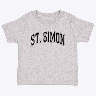 Saint Simon The Apostle School Varsity Arch Toddler T-Shirt