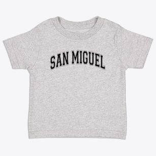 San Miguel High School Varsity Arch Toddler T-Shirt