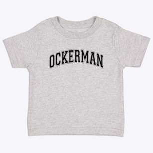 Ockerman Middle School Varsity Arch Toddler T-Shirt