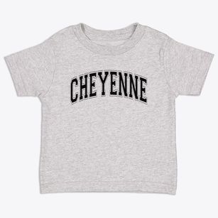 Cheyenne Elementary School Varsity Arch Toddler T-Shirt