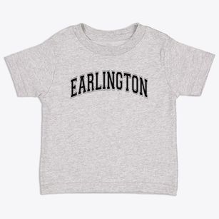 Earlington Elementary School Varsity Arch Toddler T-Shirt