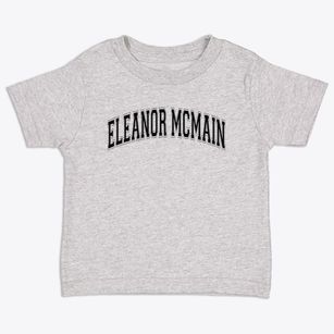 Eleanor Mcmain Secondary School Varsity Arch Toddler T-Shirt