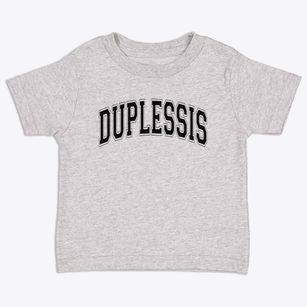 Duplessis Primary School Varsity Arch Toddler T-Shirt