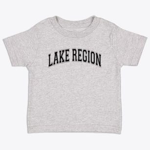 Lake Region Vocational Center Varsity Arch Toddler T-Shirt