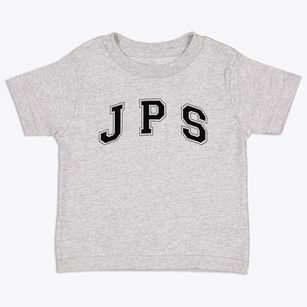 J P S Kindergarten Center Varsity Arch Toddler T-Shirt