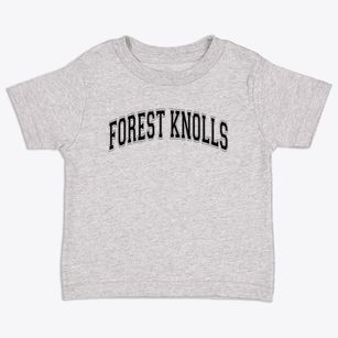 Forest Knolls Elementary School Varsity Arch Toddler T-Shirt