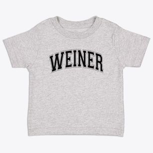 Weiner Elementary School Varsity Arch Toddler T-Shirt
