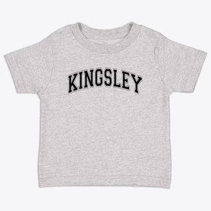 Kingsley Montessori School Varsity Arch Toddler T-Shirt