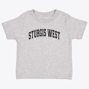 Sturgis West Varsity Arch Toddler T-Shirt