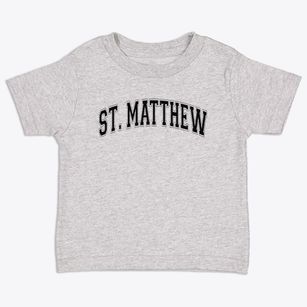 Saint Matthew School Varsity Arch Toddler T-Shirt