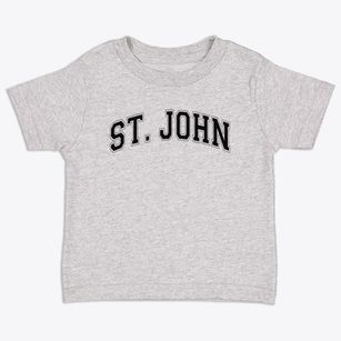 Saint John The Baptist School Varsity Arch Toddler T-Shirt