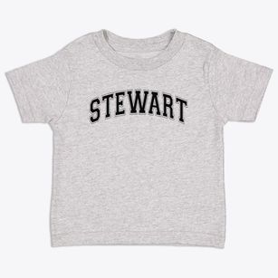 Stewart Elementary School Varsity Arch Toddler T-Shirt