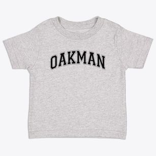 Oakman Elementary Orthopedic School Varsity Arch Toddler T-Shirt