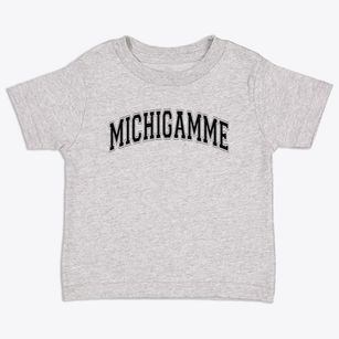 Michigamme Elementary School Varsity Arch Toddler T-Shirt