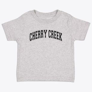 Cherry Creek Elementary School Varsity Arch Toddler T-Shirt
