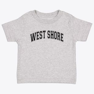 West Shore Lutheran School Varsity Arch Toddler T-Shirt
